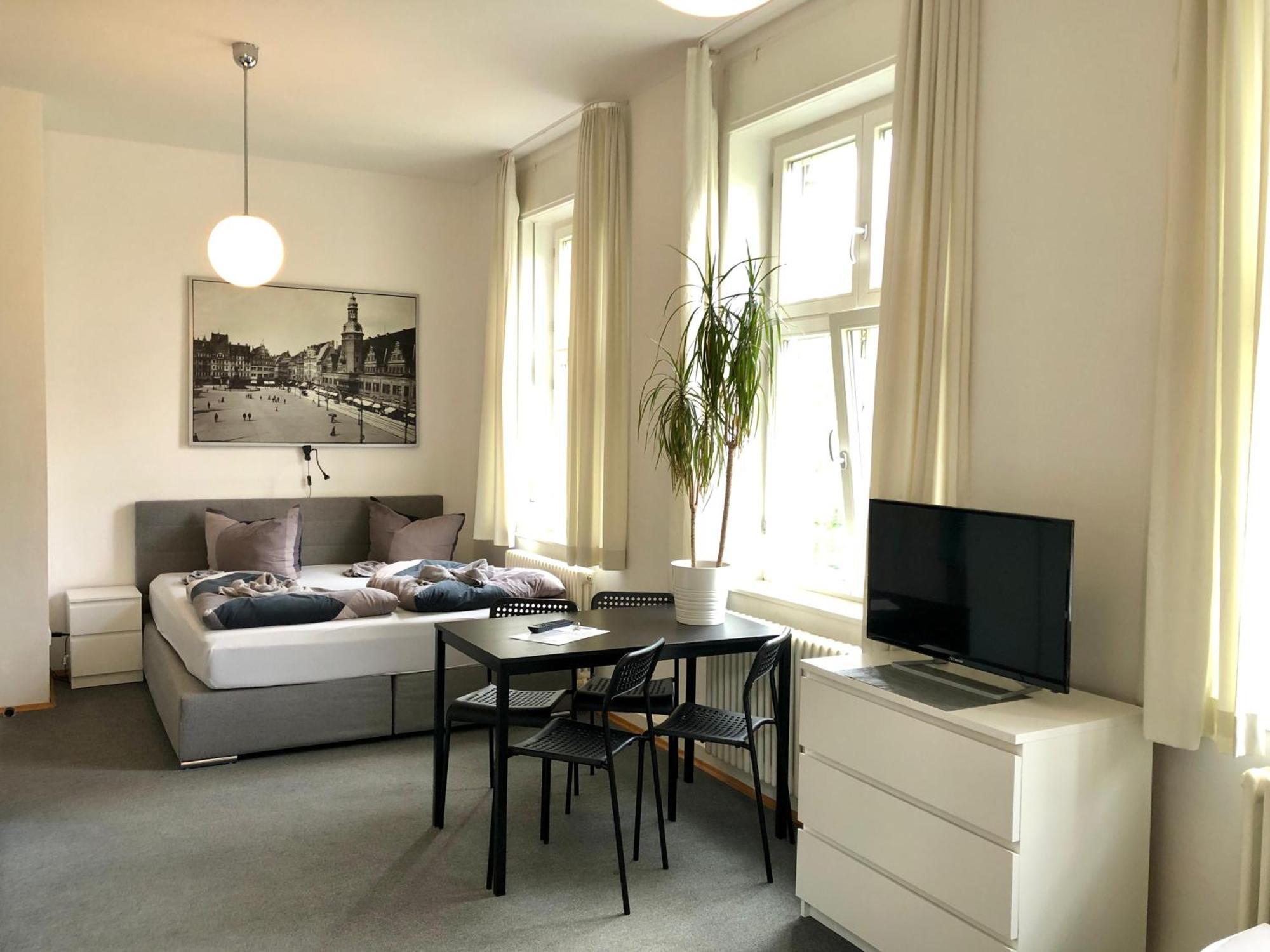 Ferienwohnungen Und Apartmenthaus Halle Saale - Villa Mathilda Halle (Saale) Quarto foto